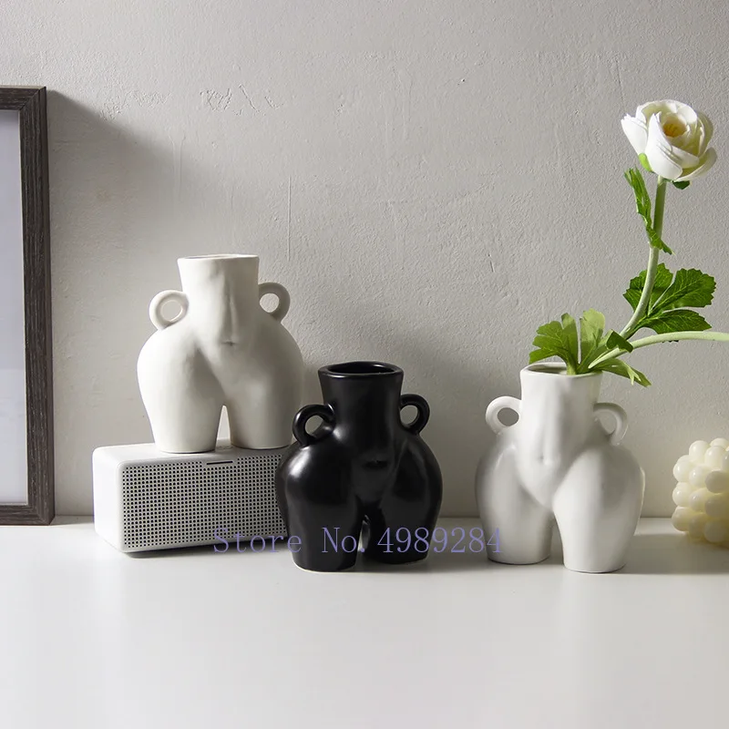 Керамика форма человеческого тела ваза НЮ обнаженная девушка Анальная пробка