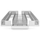 Генератор холодного дыма для барбекю, гриля, деревянная пыль, для горячего и холодного курения, для приготовления семги, мяса, горения, инструменты для барбекю из нержавеющей стали, модель M