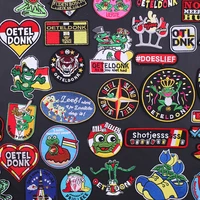 iron on patches for clothes clothing stickers ironing patches letters embroidery patch sewing diy oeteldonk appliques stripes f