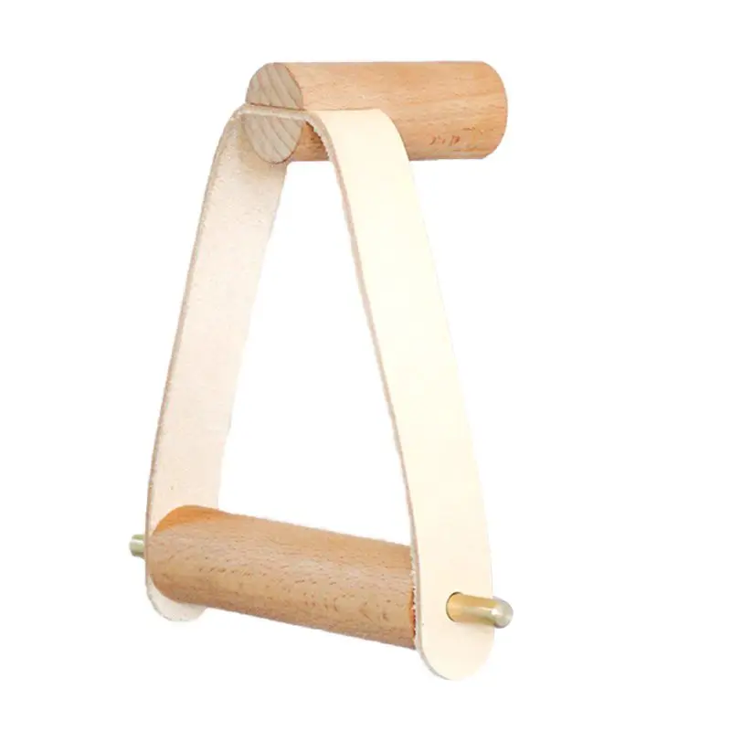 

Nordic Creative Wooden Toilet Roll Paper Holder Bathroom Storage Kitchen Towel