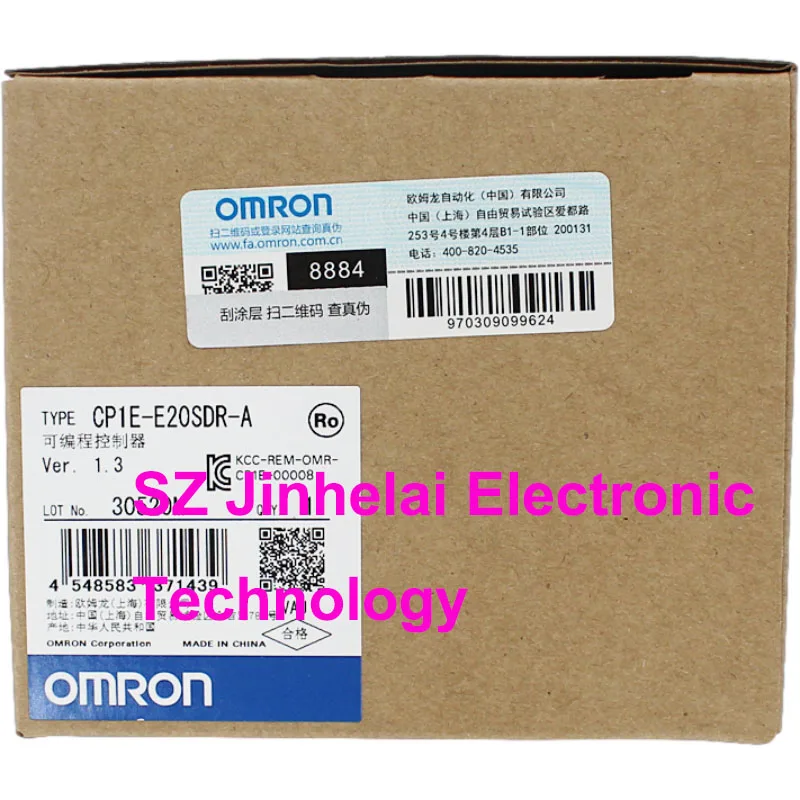 

Новый и оригинальный CP1E-E20SDR-A OMRON PLC программируемый контроллер ПЛК