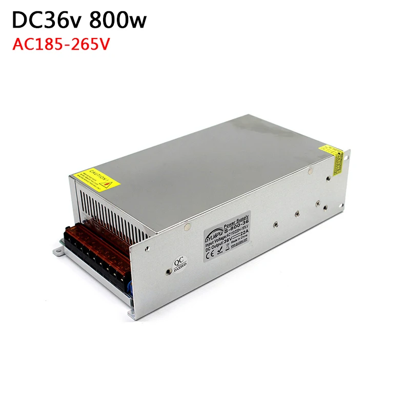 Для лампы бар рекламный дисплей DC36V 800W источник питания высокая надежность