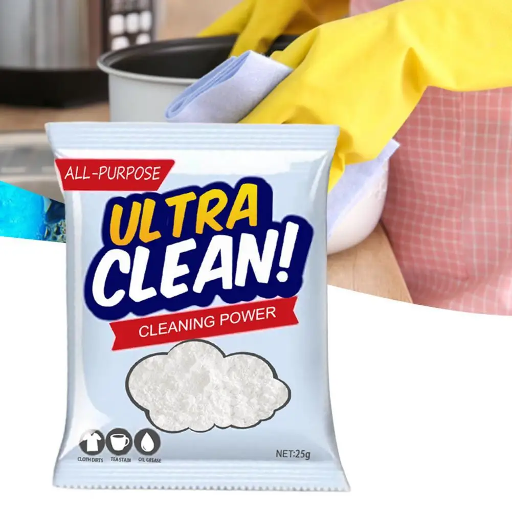 

Soda Powder Portable Smelless Safe Kitchen Grease Cleaner Soda Powder Decontamination Baking Soda Powders Cleaning Deodorization