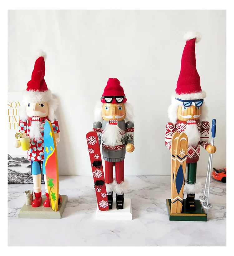 Милый медведь Санта-Клаус домашние украшения детская комната индивидуальные