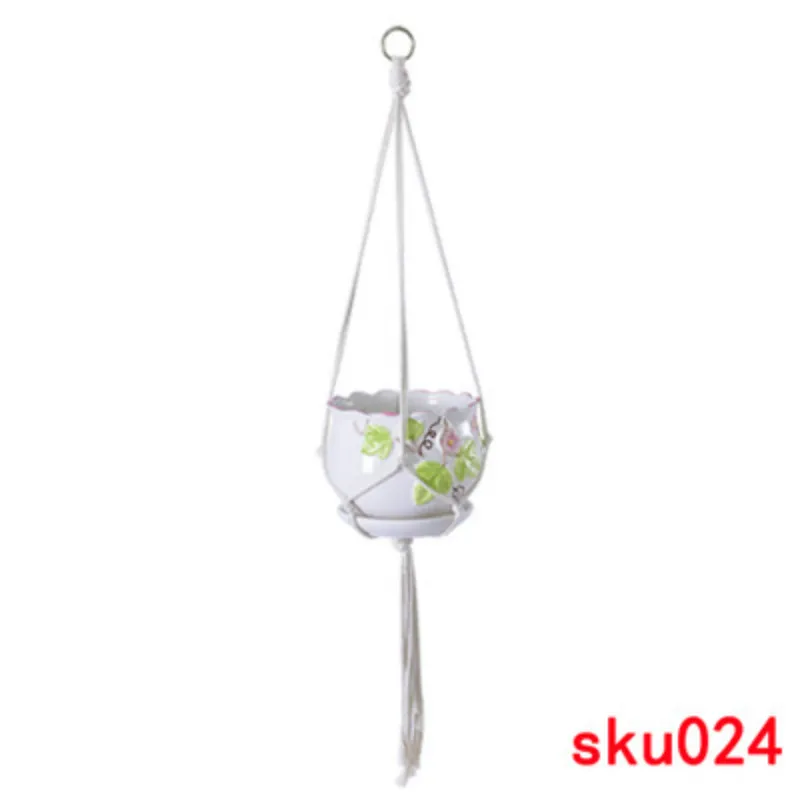 Подвесные плантаторы 100% ручная работа Подвеска для растений из макраме