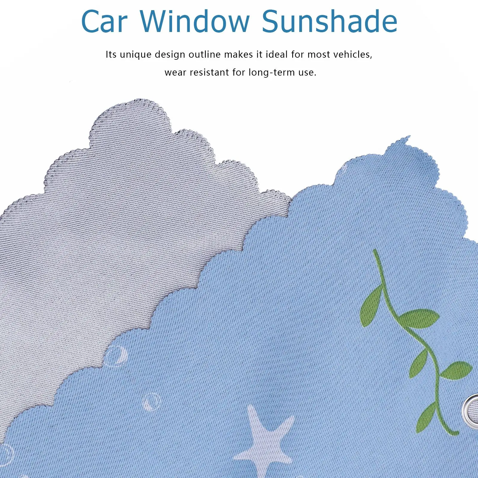 

Cartoon Car Window Shade Car Privacy Cover Sucker Car Window Sun Shade