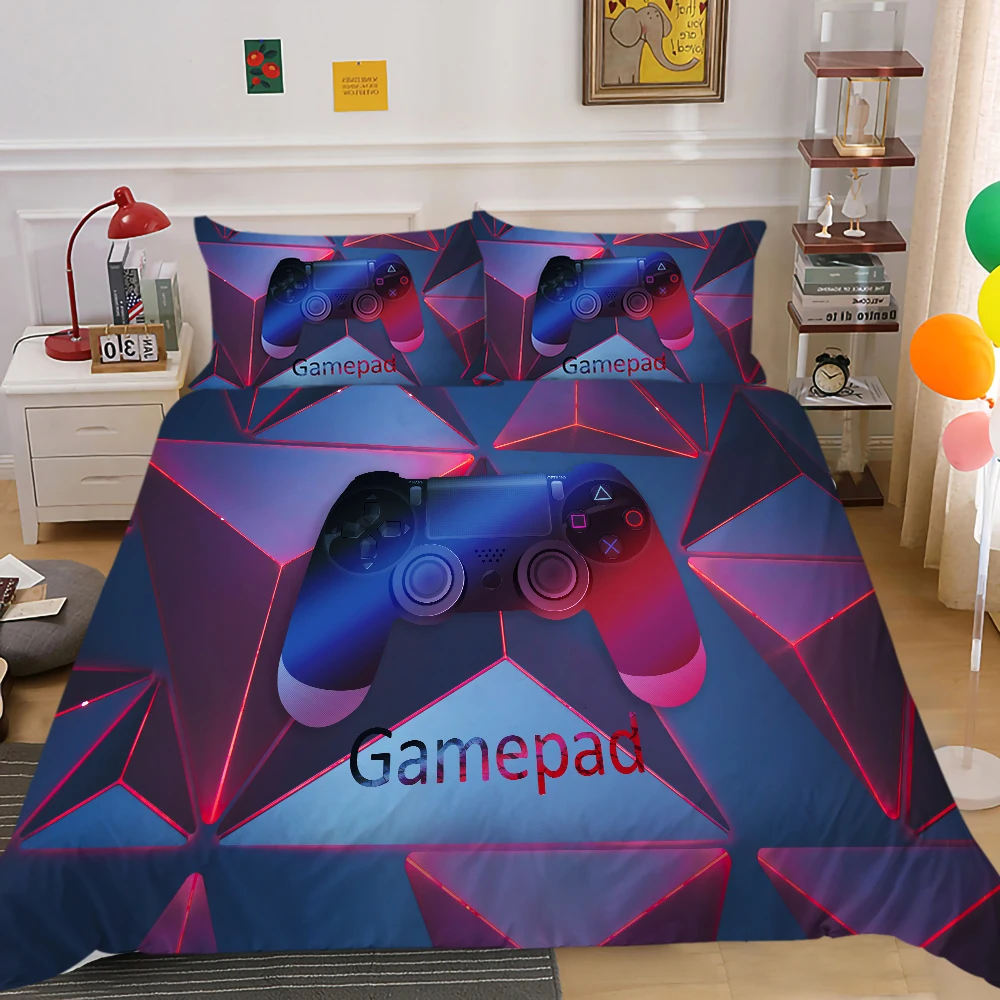 

3D Bedding Set Luxury Duvet Cover Set Boys Comforter Game King Queen Size 2/3 Pcs Bedclothes Creative Gift