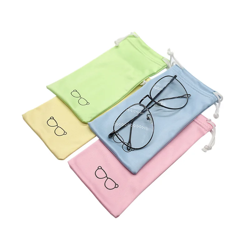 4 шт сверхтонкие Стекловолоконные футляры для хранения очков буквы украшения