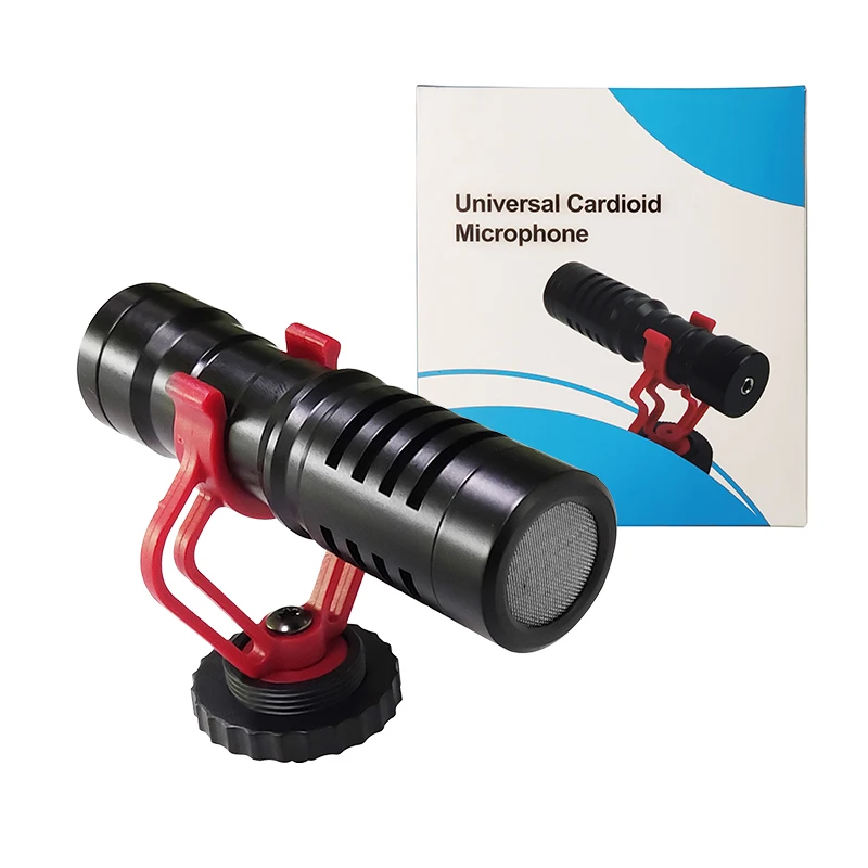 От mm1 камера видеоружье dslr микрофон и Videomicro для iPhone/Android мобильный телефон Canon
