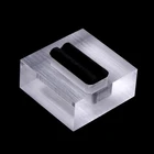 Прозрачный акриловый квадратный лист, демонстрационная подставка для колец, подставка для ювелирных изделий, органайзер для хранения драгоценностей, 1 заказ