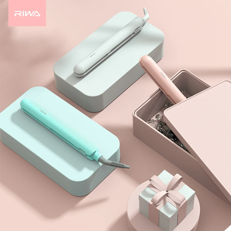 

Профессиональный Выпрямитель для волос RIWA с отрицательными ионами 5-ступенчатый утюжок для завивки волос плоский утюжок Инструменты для ук...