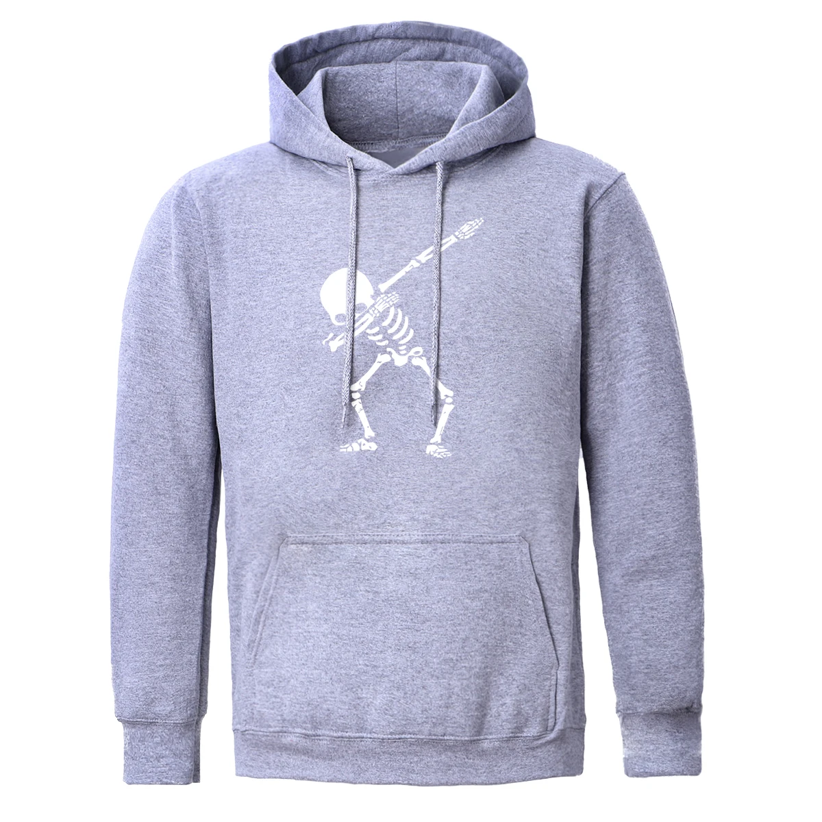 

Hot Sale Thick Comfortable Streetwearfunny Dancer Skeleton Printing Men Hoodies Warm Fashion Male Hoody Oversized Loose Hooded