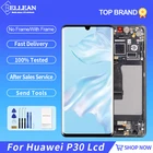 Catteny OLED 6,1 дюймов для Huawei P30 ЖК сенсорный экран дигитайзер в сборе ELE-L09 дисплей с рамкой Бесплатная доставка