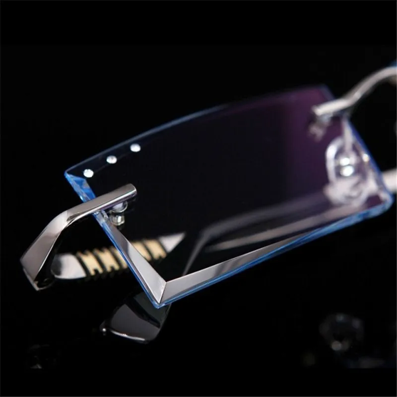 Очки без оправы очки по рецепту титановая оправа мужские Оптические при