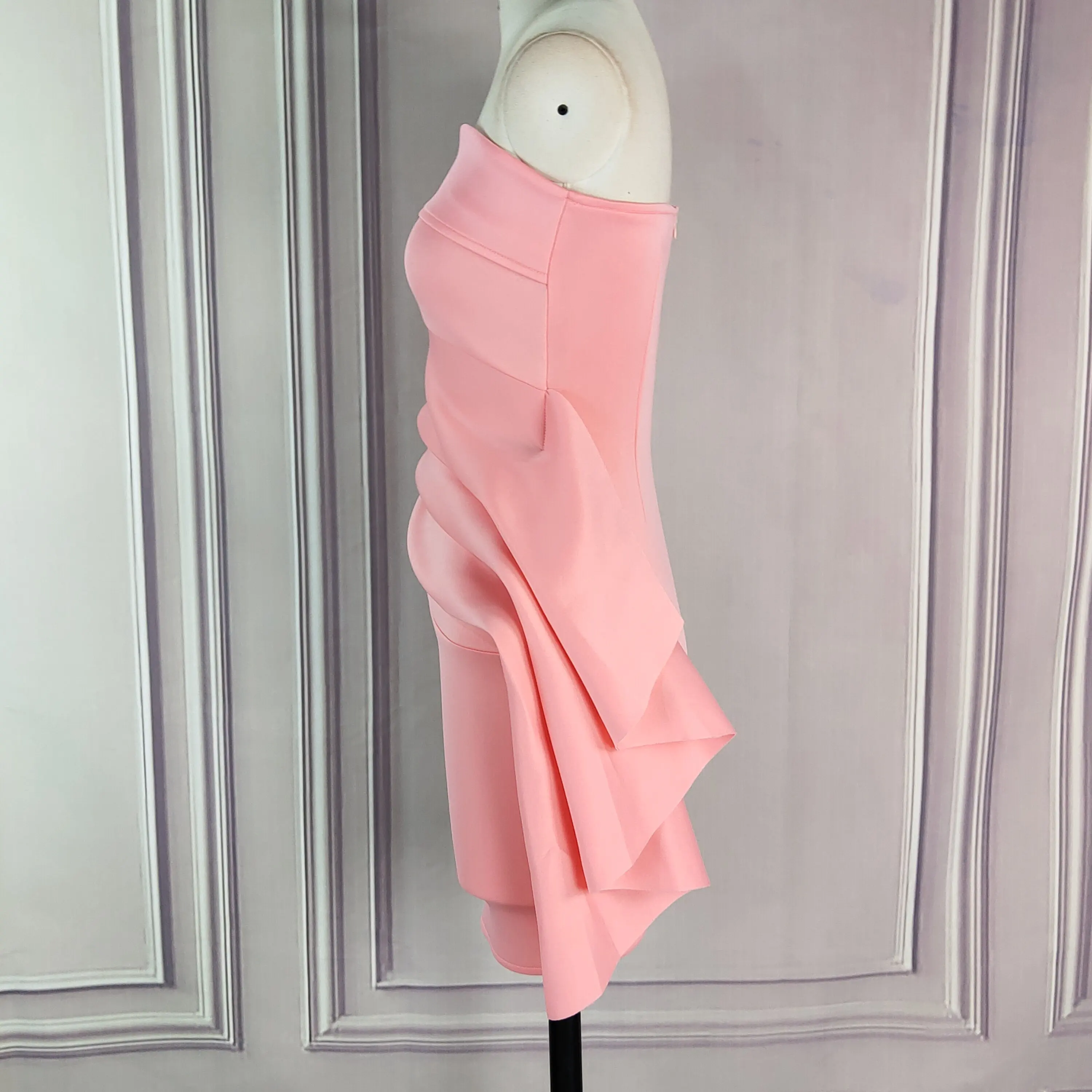 Женская одежда большого размера сексуальный топ платье Bodycon Ruffle события праздновать вечернее облегающее платье обтягивающее Клубное вечернее платье Мода