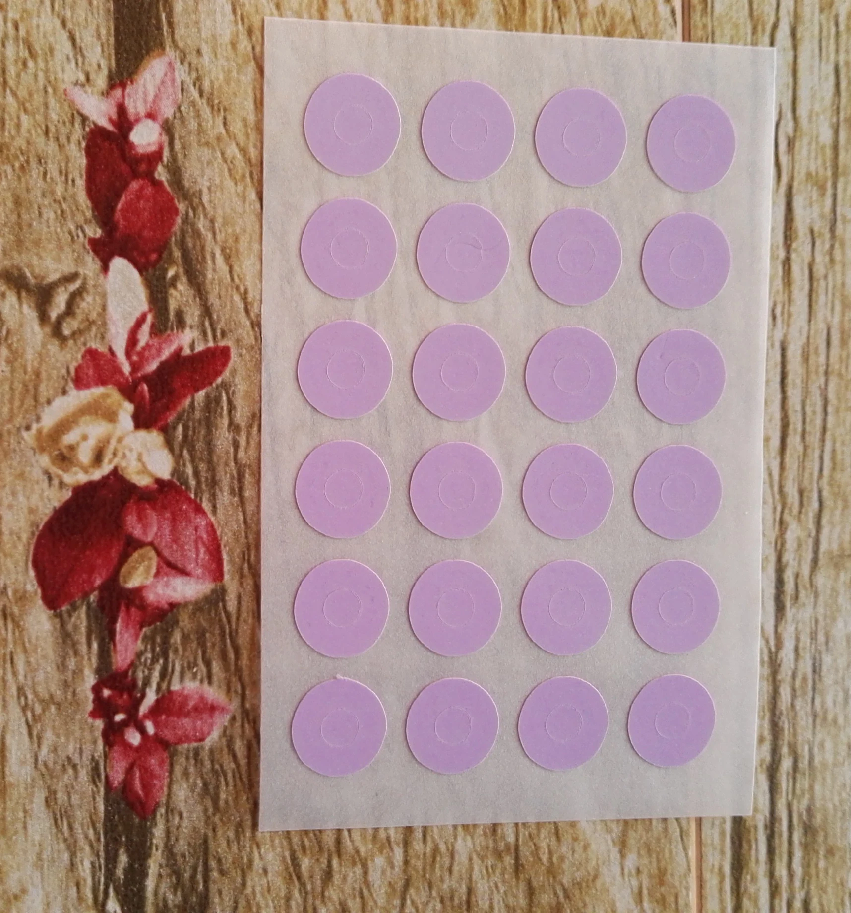 10 мм Лавандовые мини-подарочные наклейки Новые красочные сделай сам для