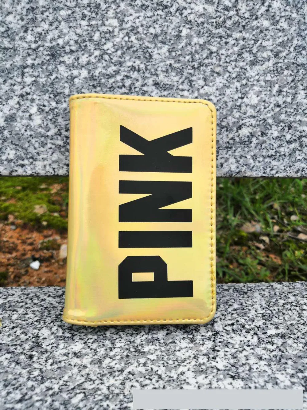 New card protection pink Wallet Bank purse Holder Id Bank Card Case Protection Credit Card Holder rfid wallet
