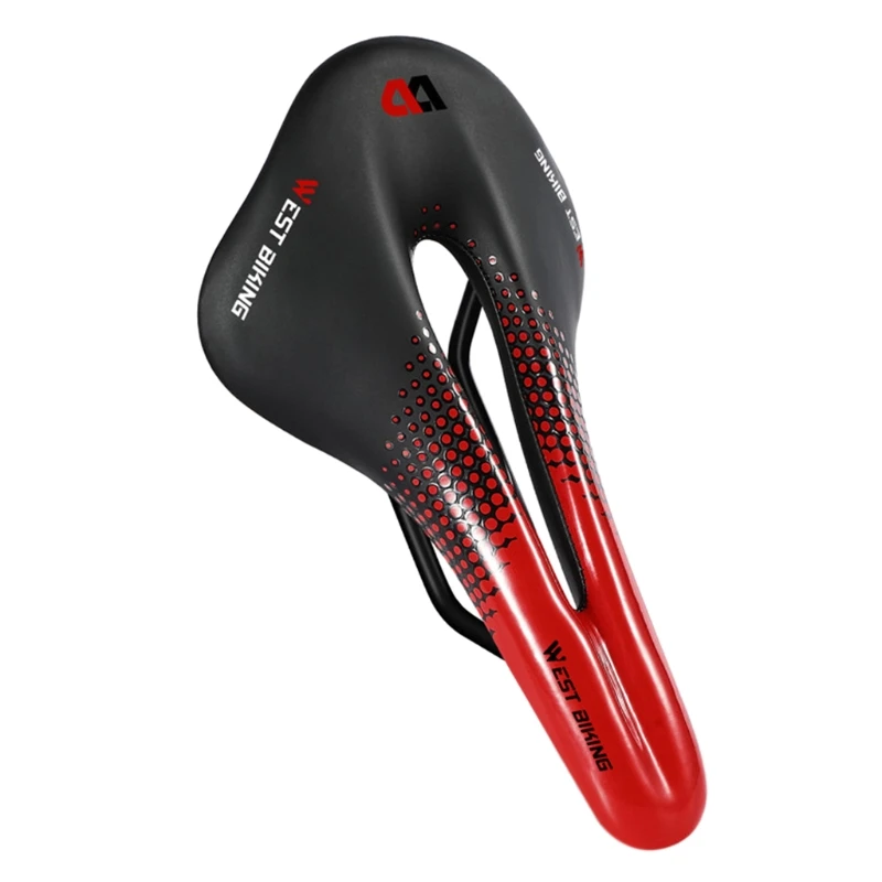 

GXMF PU Road Bike Saddle Cushion Breathable Comfortable Lightweight Bicycle Saddle Cushion Accessories