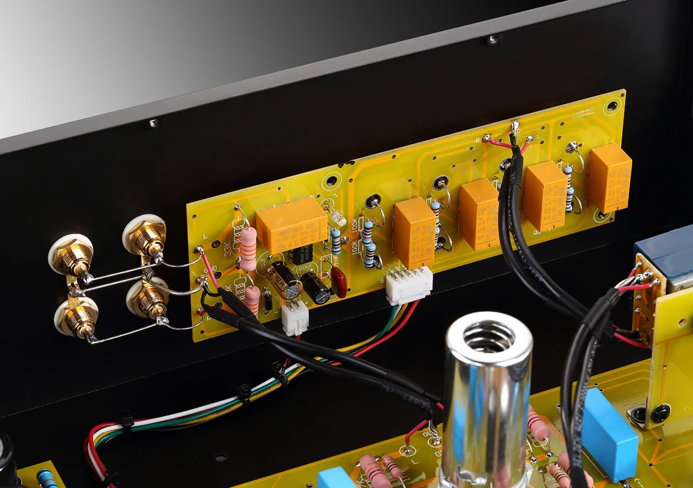 Douk аудио HiFi 12AX7 вакуумный трубчатый предусилитель стерео аудио предусилитель Ref Marantz цепи