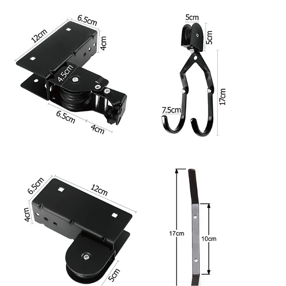 

Bicycle Wall Hook Display Rack Hanger Bike Hanging Pulley System Tool Parking Rack Ceiling Hook Cycling Accessories