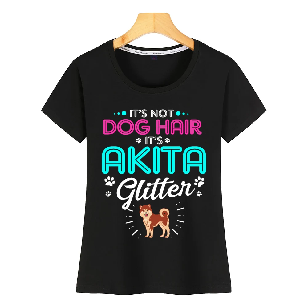 Футболка женская белая топ тренировка собак akita dogowner японская для домашних