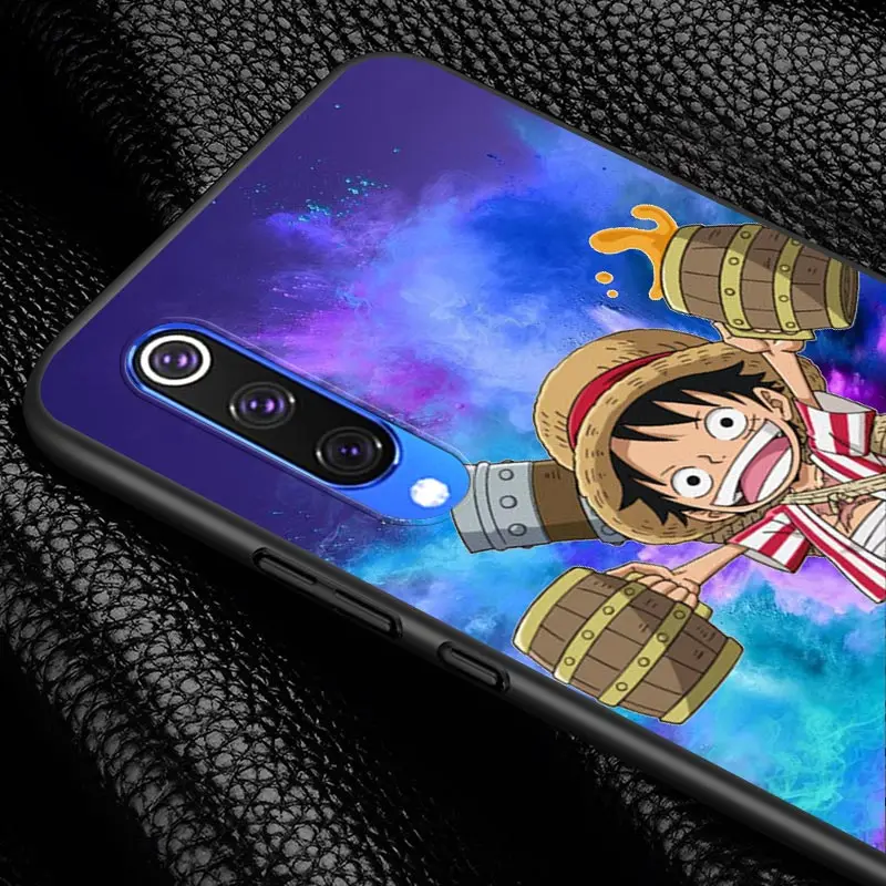 

One Piece Cartoon Shockproof Phone Case for Samsung Galaxy A90 A80 A70S A60 A50S A40 A20E A20 A10S Soft Black Cover