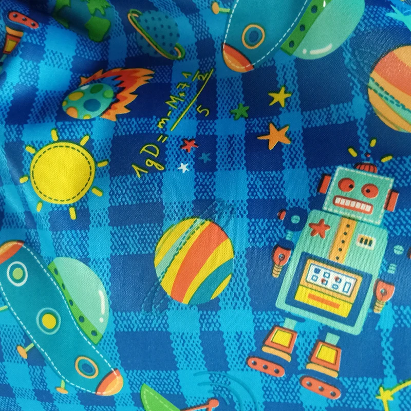 Новое поступление водостойкая ткань PORORO SGS для детских многоразовых подгузников