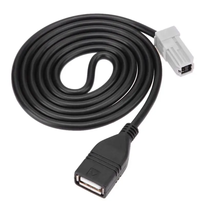 Автомобильный радиоприемник USB Кабель адаптер корпус из АБС пластика