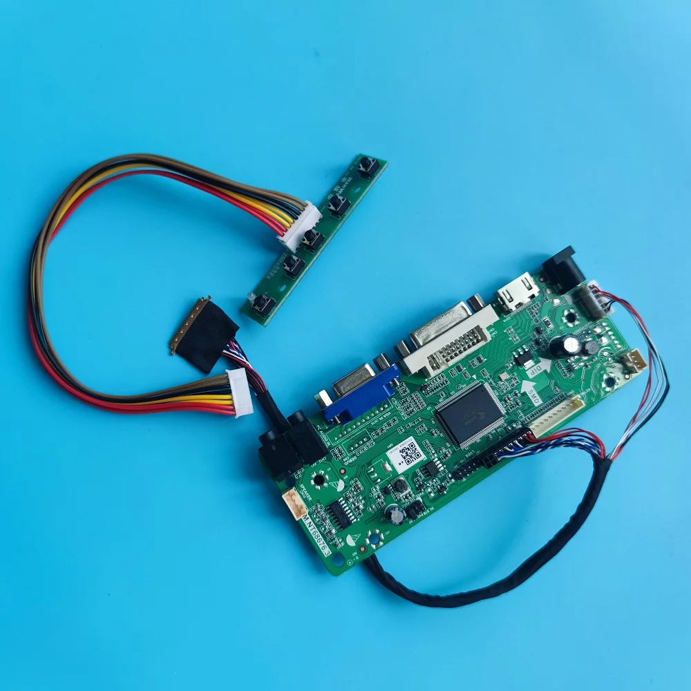 

Плата драйвера для светодиодного светодиодный монитора LTN173KT01, 1600 х900, DVI, LVDS экран панели, VGA, комплект контроллера 17,3 дюйма