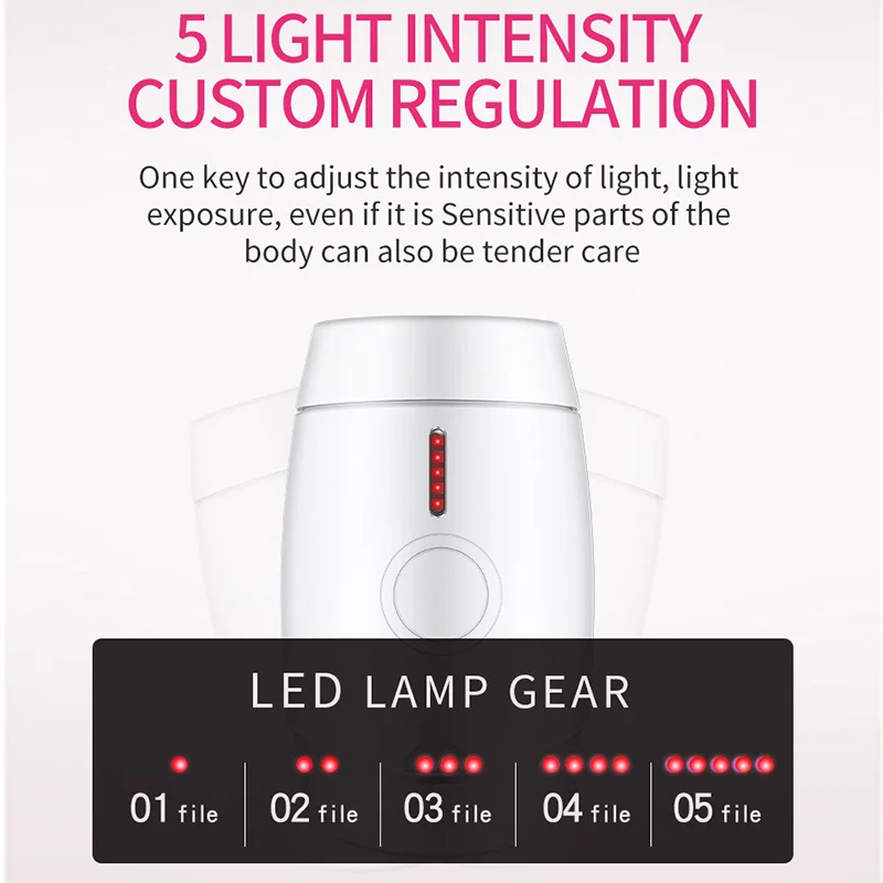 

Painless IPL Hair Removal System for bikini laser epilator Women Facial Body Profesional Permanent Hair Remover Device