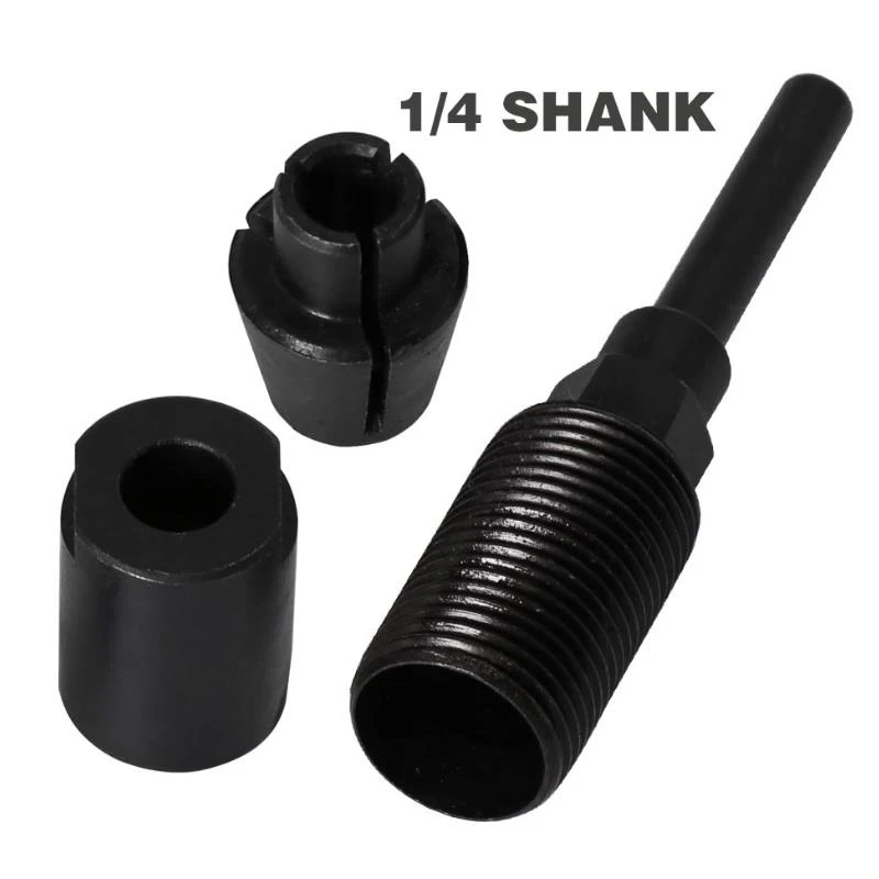 1/4&quot 8mm 1/2&quot Shank Router Bit Extension Rod Collet Adapter Woodworking CNC Milling Cutter Engraving machine | Инструменты