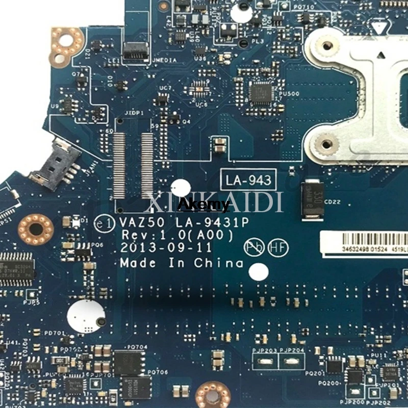 YMDG4 0YMDG4 CN-0YMDG4 VAZ50 LA-9431P Вт i3-4010U процессор для Dell Latitude E7240 ноутбук материнская плата |