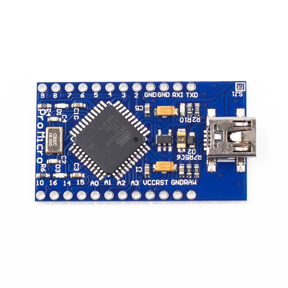 Модуль платы Mini USB ATmega32U4 Pro Micro 5 в 16 МГц для Leonardo ATMega 32U4 контроллер Pro-Micro замена Pro Mini для Arduino