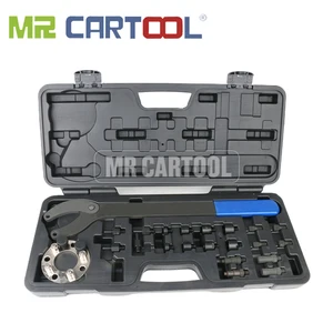 MR CARTOOL распределительный шкив, набор инструментов для VW Audi T10172A T10554 зубчатый шкив для ремня, удерживающий гаечный ключ, регулируемый специальный инструмент
