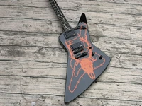 high quality custom electric guitar black individual design