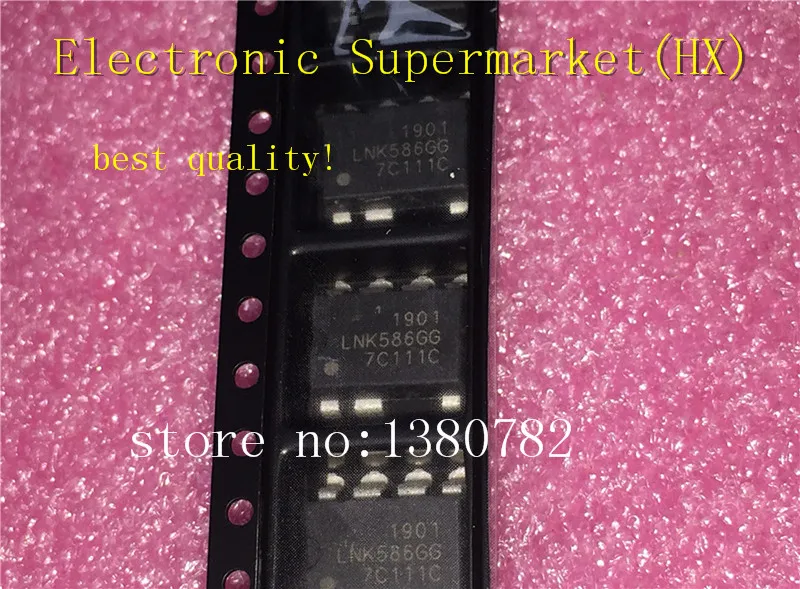 Бесплатная доставка 50 шт./лот LNK586GG LNK586G LNK586 SOP-7 IC в наличии!