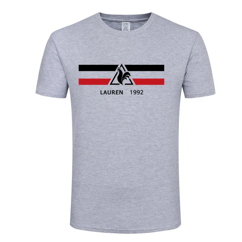 

Summer Fashion Men's Classic Short-sleeved Cotton Short-sleeved T-shirt Rooster Printed Tees Sports T-shirt