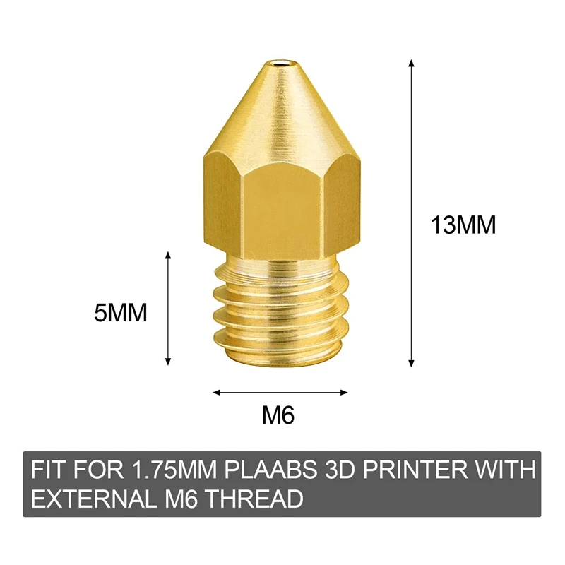 

41PCS 3D Printer Nozzle with Cleaning Needle and Tweezers MK8 Extruder Nozzle Is Suitable for Makerbot Creality Ender