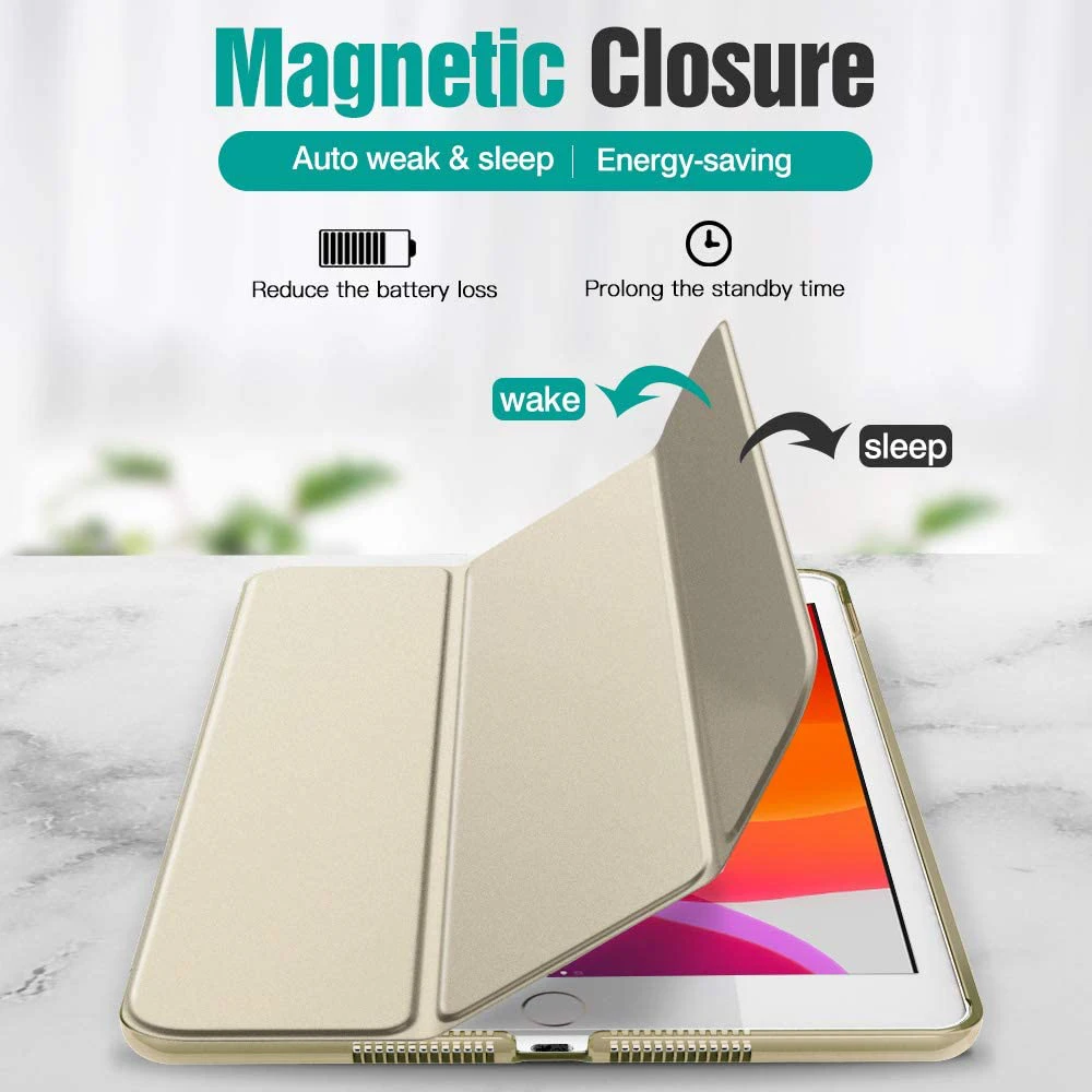 

Tablet Shockproof Smart PU Leather Stand Case Cover for Apple IPad 10.2 7th 8th Generation Funda for iPad 10.2 2019 2020 case