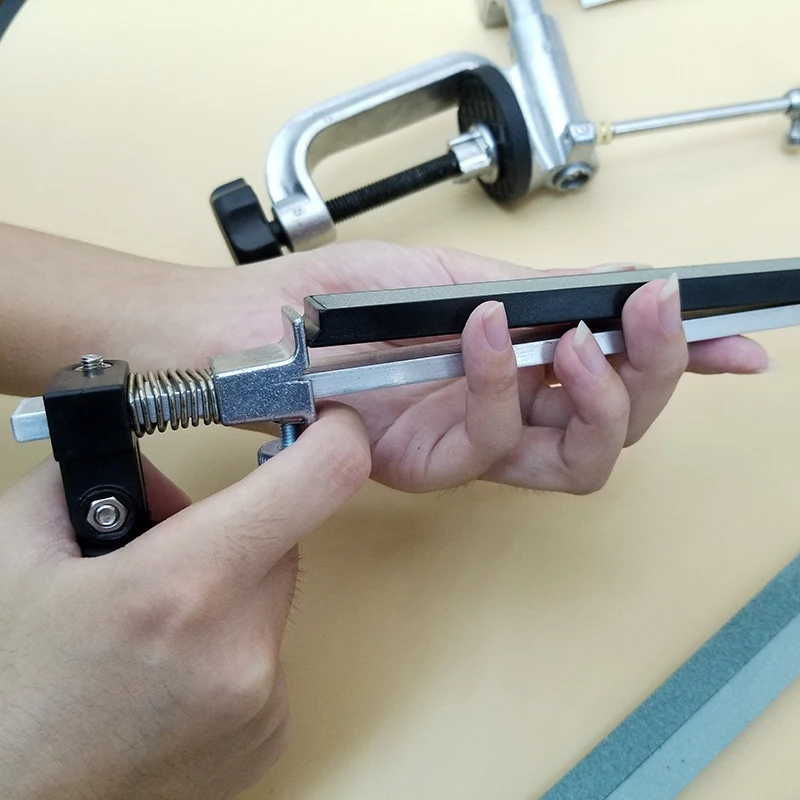 Новинка точилка для ножей ruixin камень маленький масляный 180 3000grit точильные камни