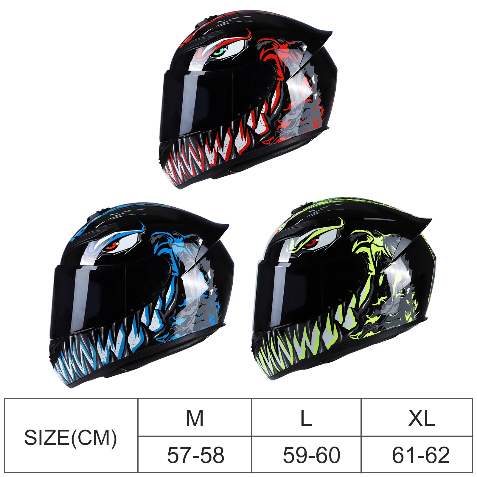 

Motorcycle Helmet Full Face Rapid Street Helmet Unisex Adult Cool Rider Equipment Four Seasons Street Touring Motorcycle Helmet