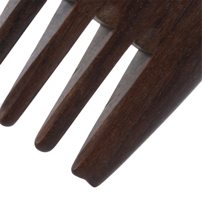 Гребень деревянный Карманный гребень из натурального сандалового дерева с