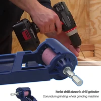 cheapest drill bit sharpener tool portable corundum grinding wheel drill sharpener grinder drill bit powered tool parts dropship