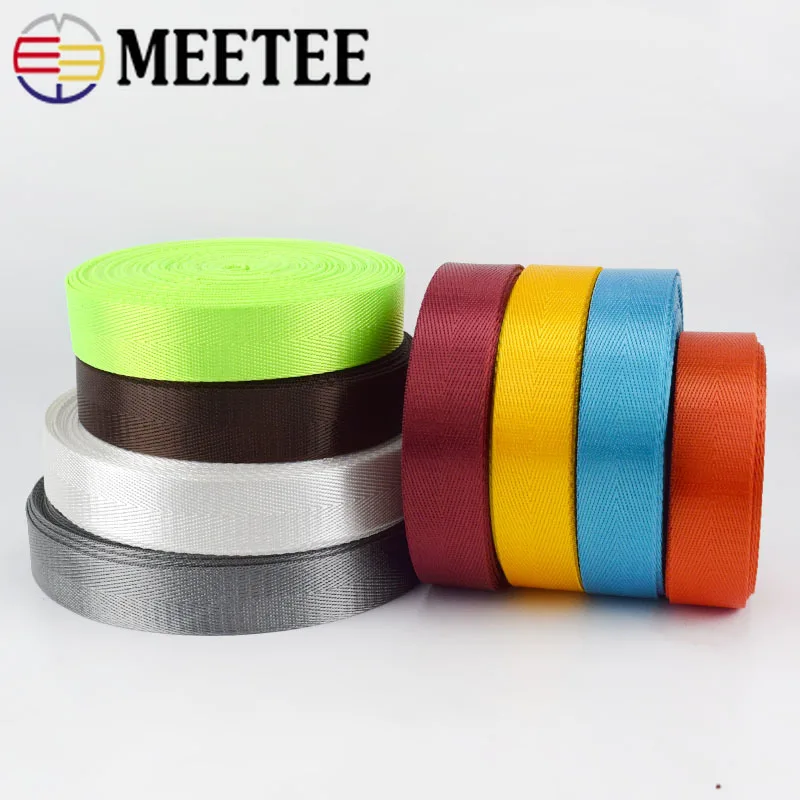 45Meters 20mm High Quality Nylon Webbing Herringbone Pattern Knapsack Strap Dog Collar Belt Tape Binding DIY Sewing Accessories | Дом и сад