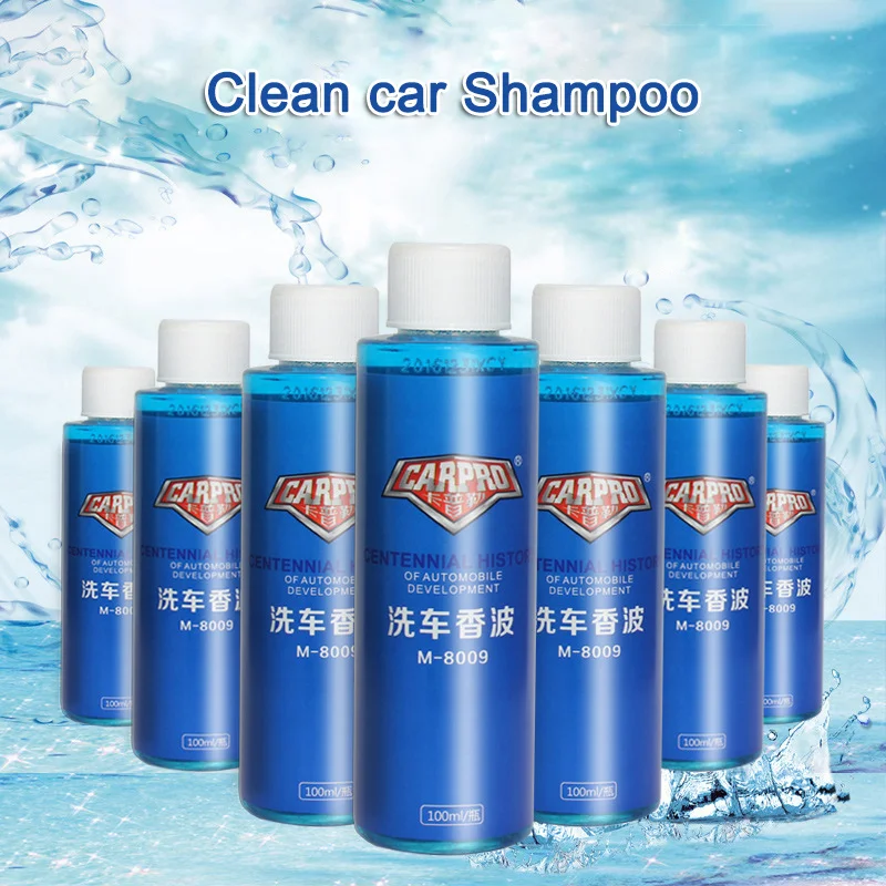 Новинка 100 мл концентрированный жидкий шампунь для мытья автомобиля очищающая