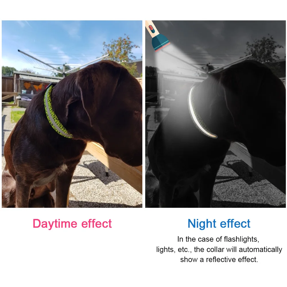 Персонализированный ошейник для собаки светоотражающая ткацкая лента ошейники