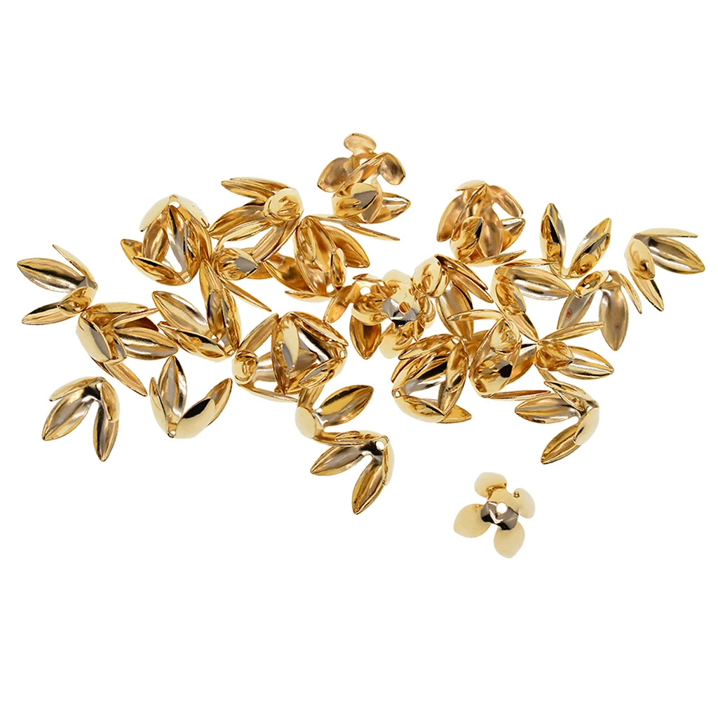 50 шт. шикарные регулируемые шляпы из сплава с цветком лилии бусины ювелирные