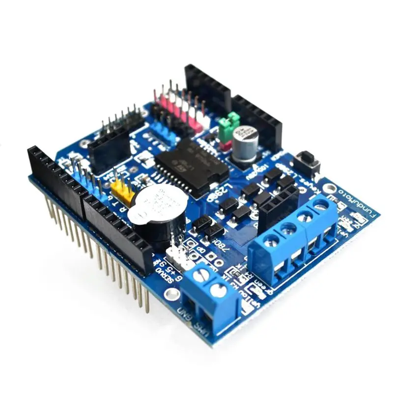 L298P Motor Driver Module H-bridge Drive Shield Expansion Board High-Power DC Stepper Controller For Arduino | Строительство и