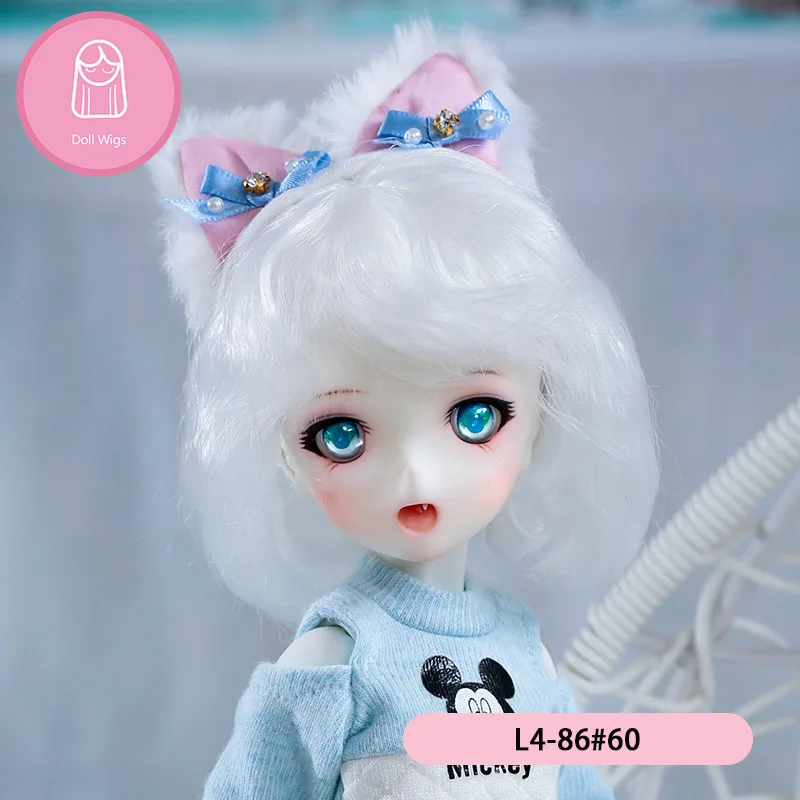 Парик для куклы BJD парик 18 19 см 1/4 высокотемпературный натуральный 7 8 дюймов