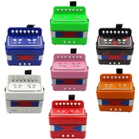 7 keys accordion childrens musical instrument educational toy stage performance student practice organ customization gift